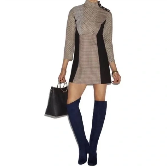 Zara Woman Plaid Mini Dress - Picture 2 of 12